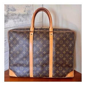 🩵CLASSIC🩵LOUIS VUITTON PORTE DOCUMENTS VOYAGE BRIEFCASE